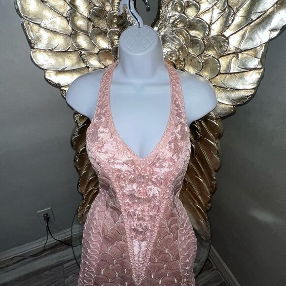 Gorgeous Sue Wong Nocturne Size 2 Pink Dress - Picture 7 of 16
